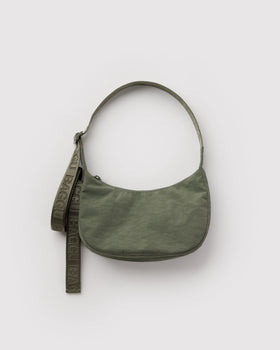 Small Nylon Crescent Bag U2