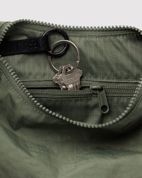 Small Nylon Crescent Bag U2