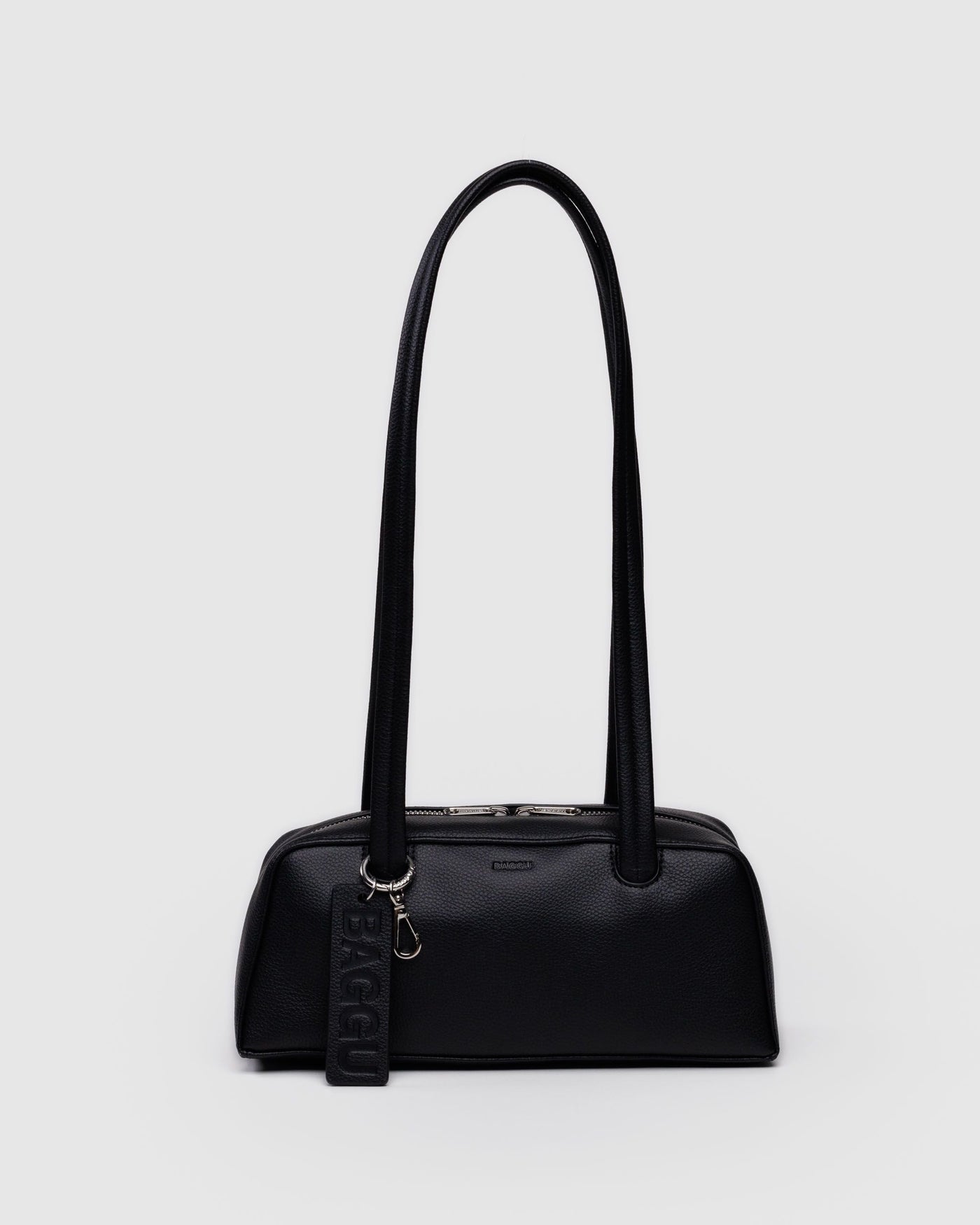 Small Recycled Leather Bowler Bag D1
