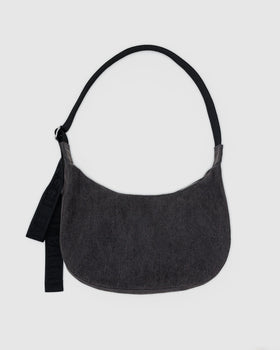 Medium Denim Crescent Bag Q3