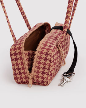 Small Nylon Bowler Bag O0