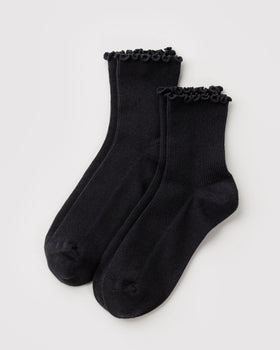 Lettuce Edge Sock Set of 2 B9