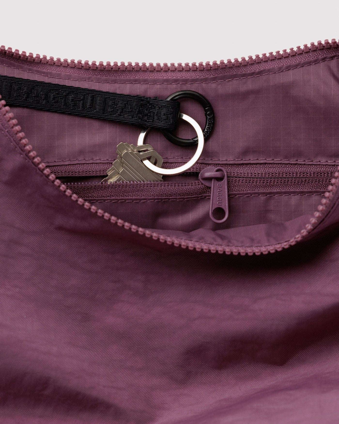 Medium Nylon Crescent Bag K8