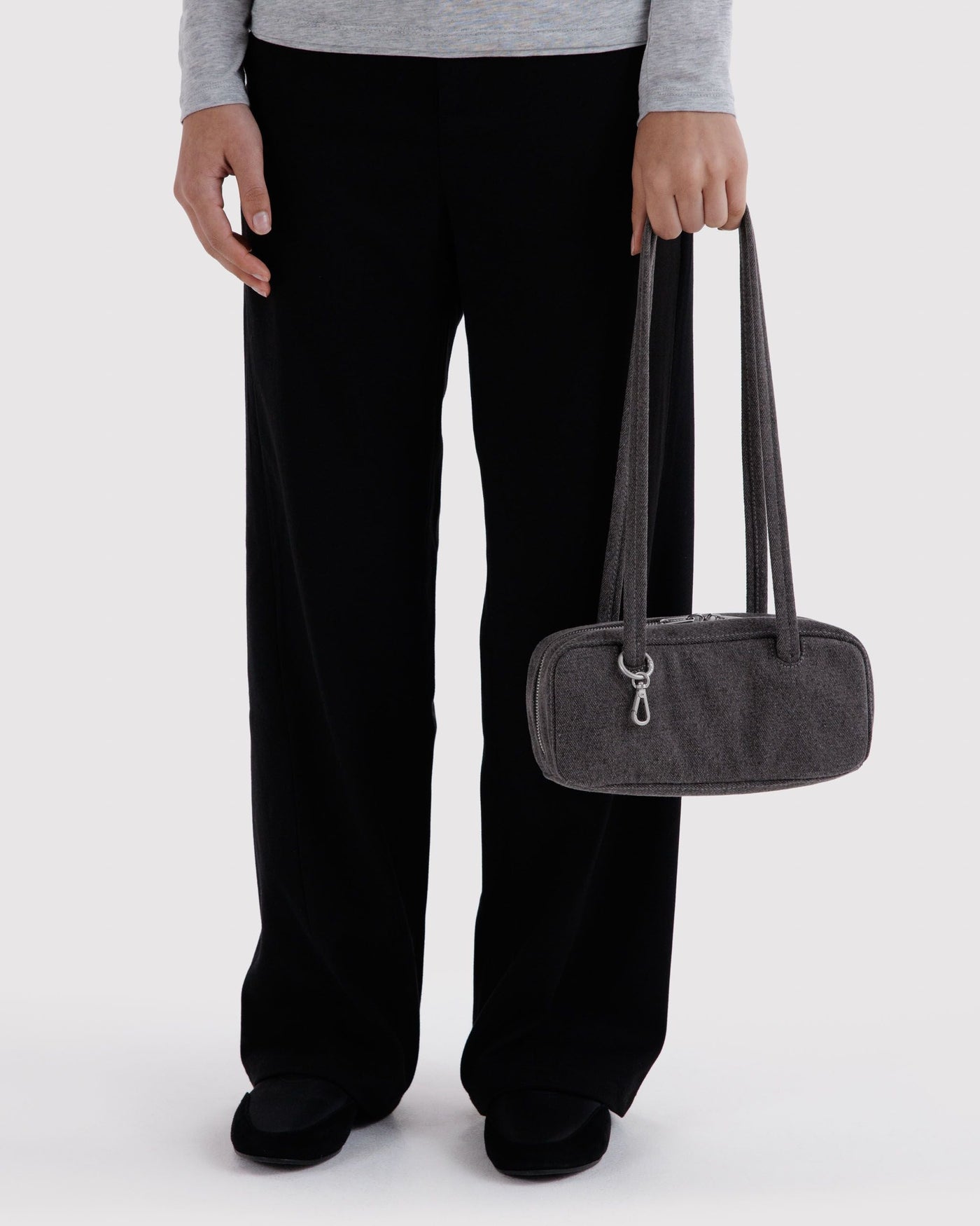 Small Denim Bowler Bag Y3