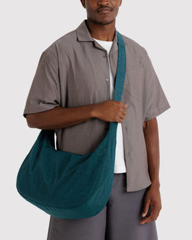 Large Nylon Crescent Bag W5