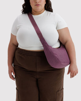 Medium Nylon Crescent Bag K8