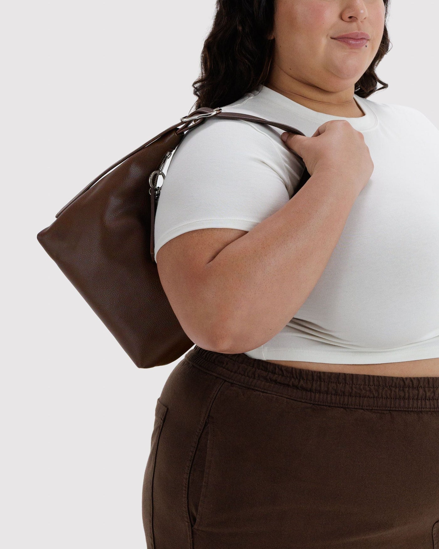 Mini Recycled Leather Shoulder Bag H3