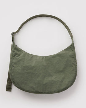 Large Nylon Crescent Bag W5