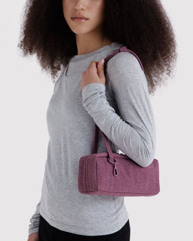 Small Nylon Bowler Bag O0