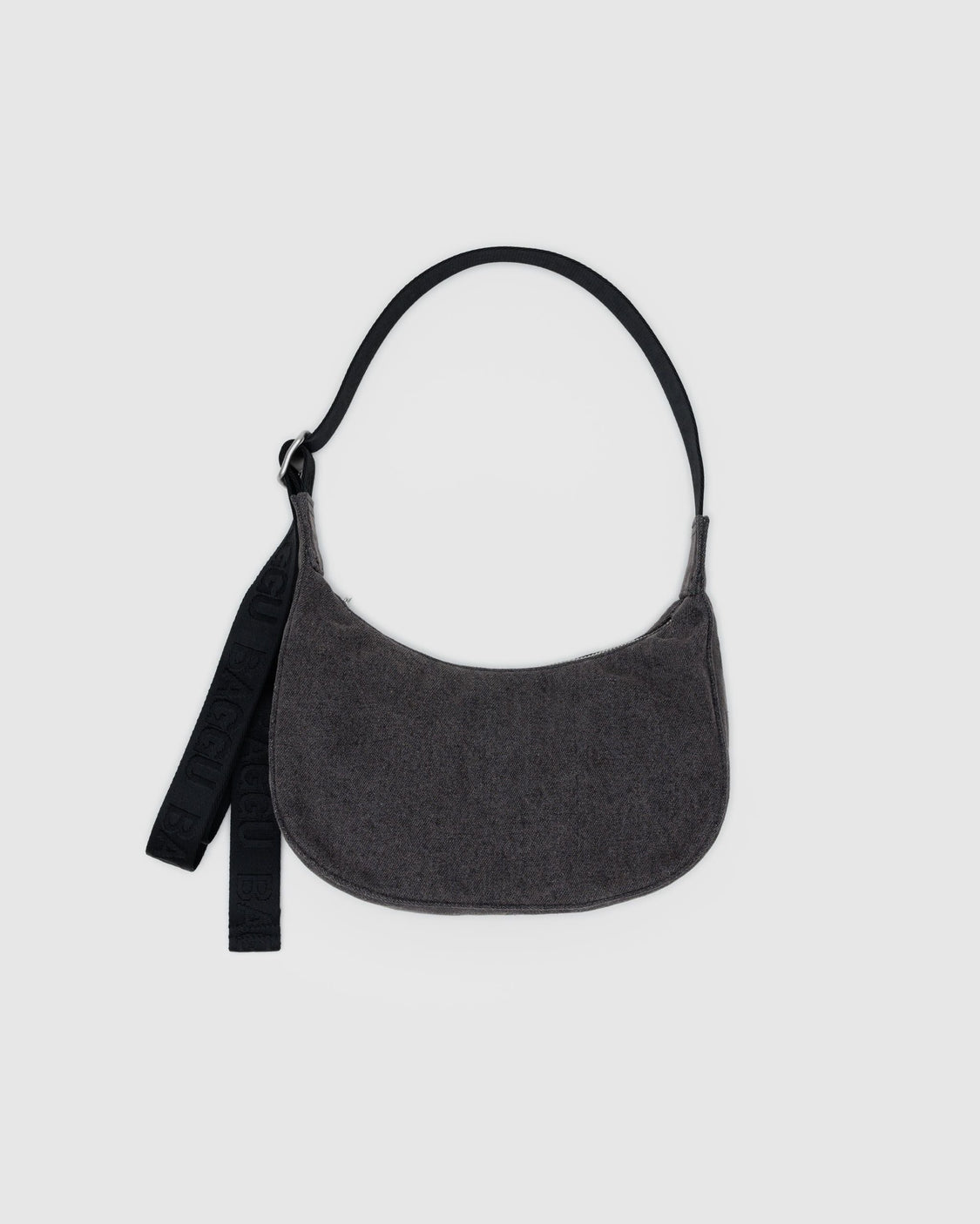 Small Denim Crescent Bag S4