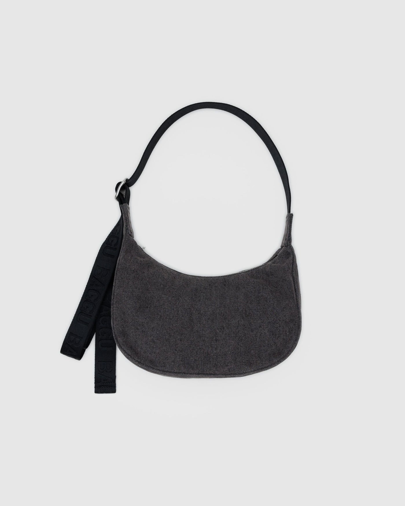 Small Denim Crescent Bag S4