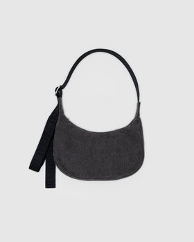 Small Denim Crescent Bag S4