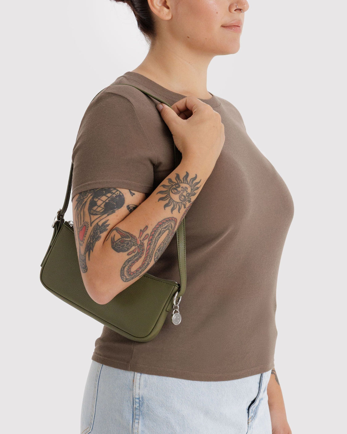 Recycled Leather Pochette E8
