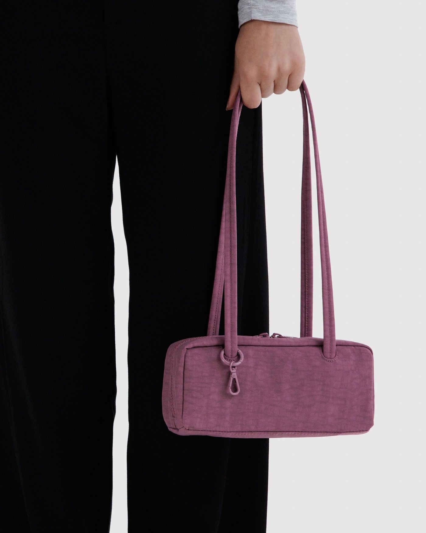 Small Nylon Bowler Bag O0