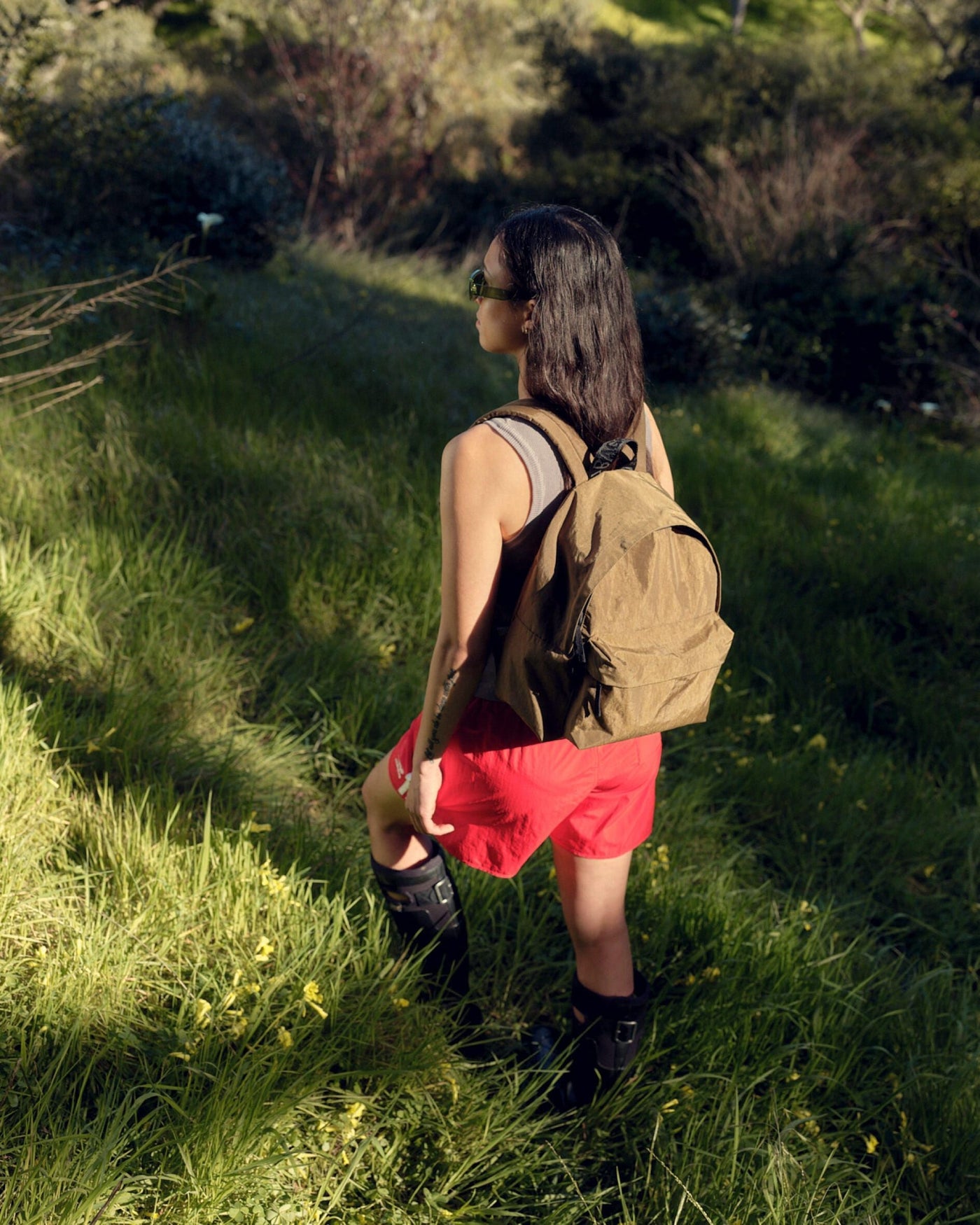 Medium Nylon Backpack M2